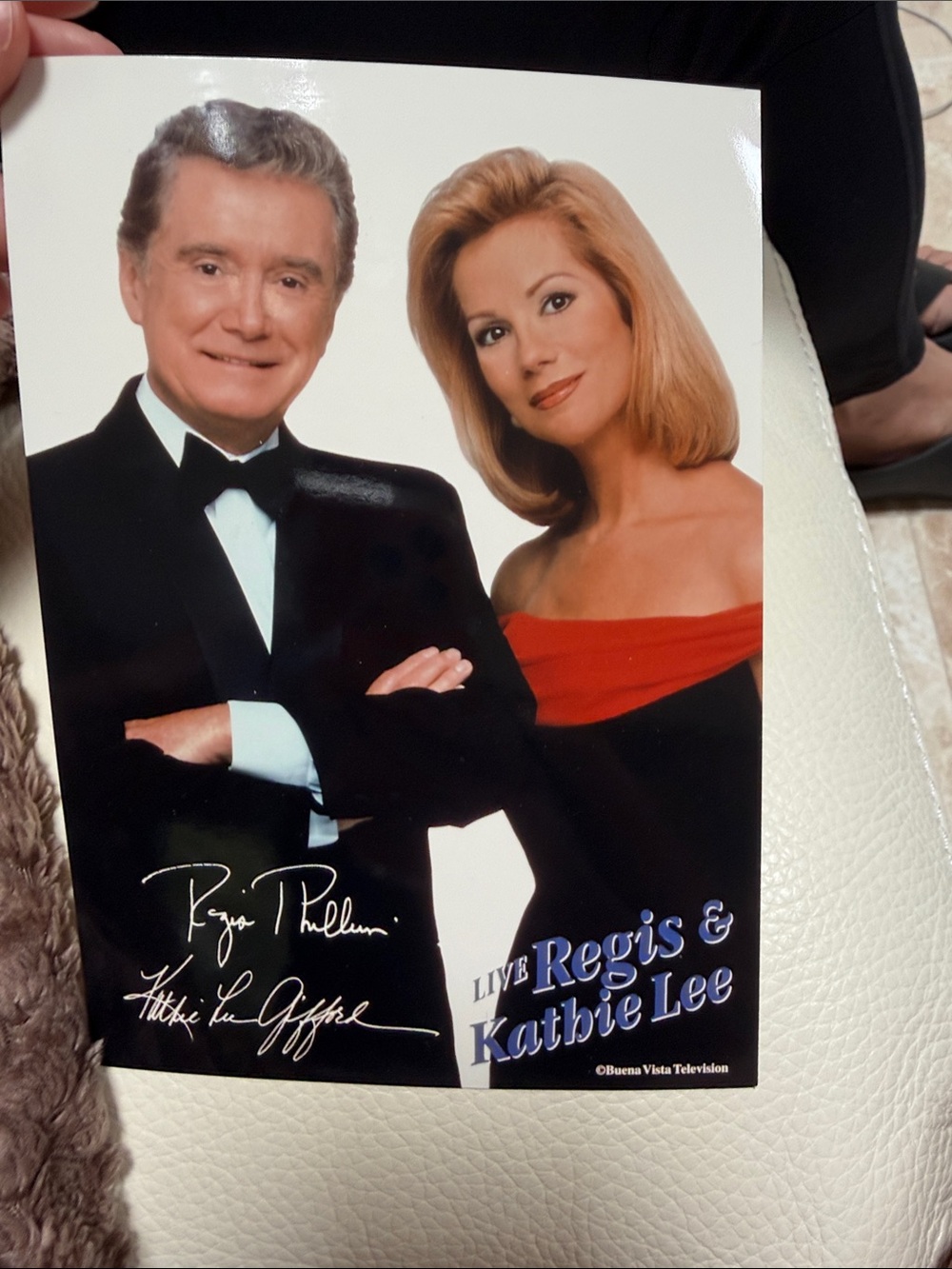 Kathie Lee Collection Regis & Kathie Lee Promo Card - Black, Red, White